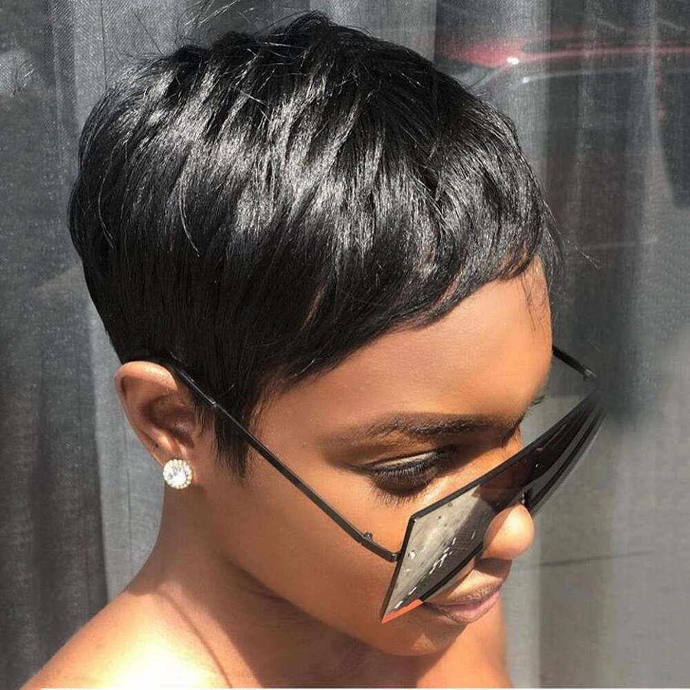 Pixie Cut Wig Human Hair Short Pixie Cut Wigs For… - image 2